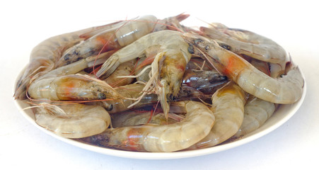 Raw shrimp