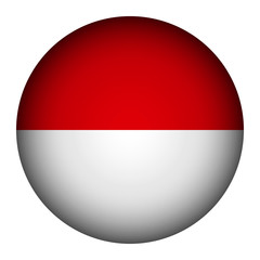 Indonesia flag button.