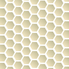 Hexagons texture. Seamless geometric pattern.