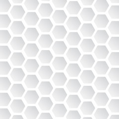 Hexagons texture. Seamless geometric pattern.