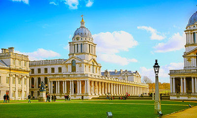 Obraz premium London, UK - FEB 02, 2014: Greenwich museums