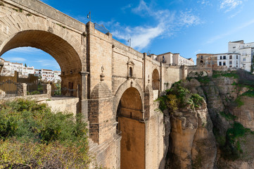 Puente Nuevo-brug in Ronda, Spanje