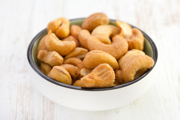 nuts in dish