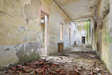 abandoned corridor