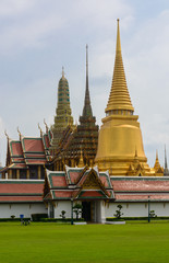 Fototapeta premium Wat Phra Kaew in Bangkok, Thailand