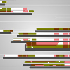 Abstract futuristic geometric shapes, dynamic illustration.