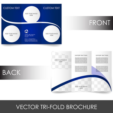 Tri-Fold corporate business store brochure