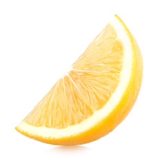 ripe lemon slice