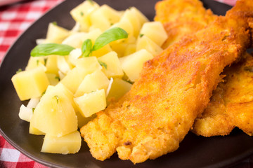Fish and potato