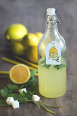 homemade lemonade