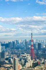 Deurstickers Tokyo Tower © vichie81
