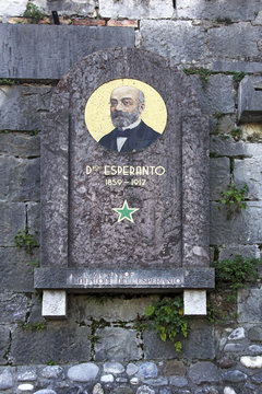 Zamenhof memorial plaque
