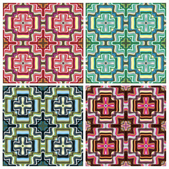 Mediterranean Style Tile Pattern