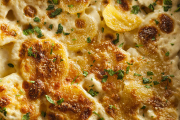 Homemade Cheesey Scalloped Potatoes