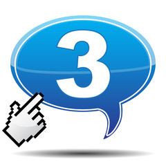 NUMBER THREE ICON