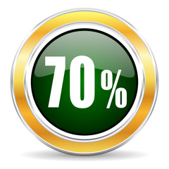 70 percent icon