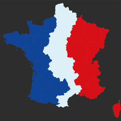 Carte France Vectorisée