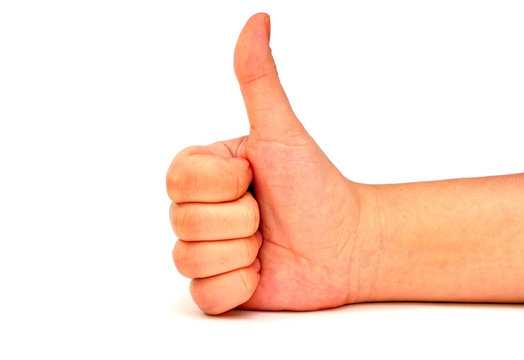 Like hand showing