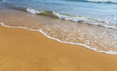 Fototapeta na wymiar sand, sea, shore