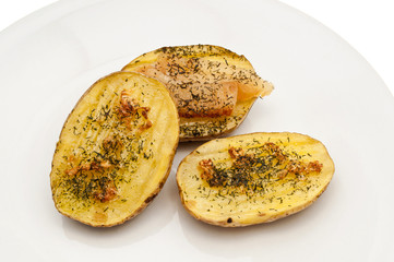 Baked potatoes