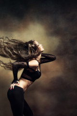 Fototapeta premium woman hot dance