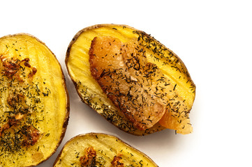 Baked potatoes