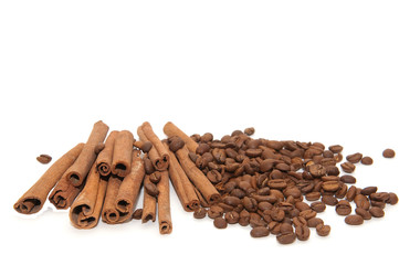 Cinnamon and coffee