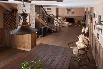 Interior basement