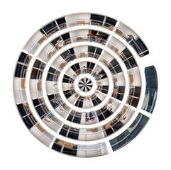 decks of cruise liner