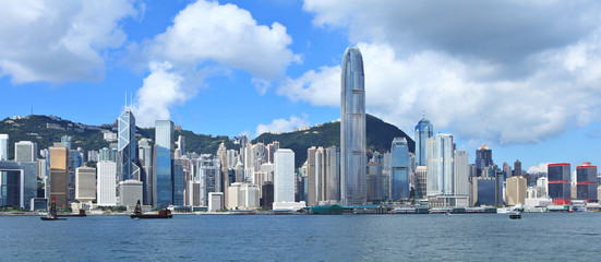 Fototapeta premium Hong Kong skyline