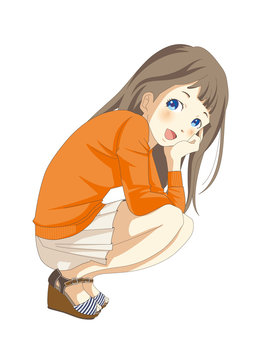 2 025 Best しゃがむ Images Stock Photos Vectors Adobe Stock