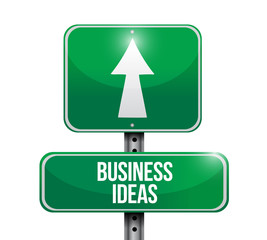 business ideas sign illustration design