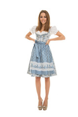 Hübsches Mädchen im Dirndl