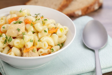 Nudel- Hühnereintopf