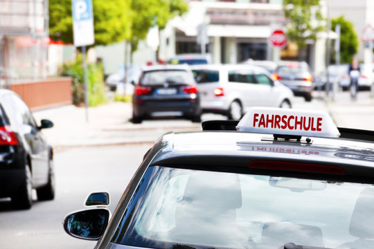 Fototapeta Fahrschule