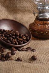 Robusta Coffee Beans at Goni Sack