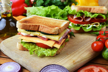 tasty sandwich