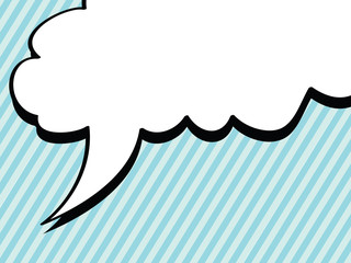 Speech Bubble Pop Art