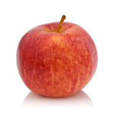 red apple isolated on white background