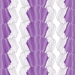 Beautiful seamless abstract hand drawn pattern