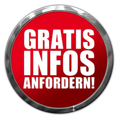 Gratis Infos anfordern! Button, Icon