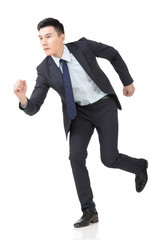 business man running