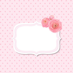 Pink Rose Label