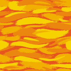 Paintbrush strokes. Seamless pattern with brush strokes