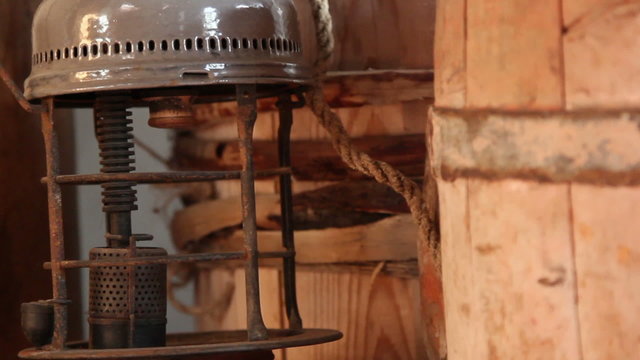 A body of an old lamp