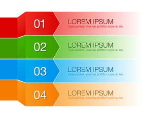 Modern design template for info graphics