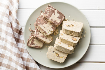 pieces of tasty halva