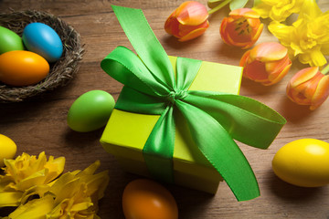 ostergeschenk und dekoration