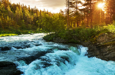Fototapeta premium River in Norway