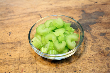 Chopped celery